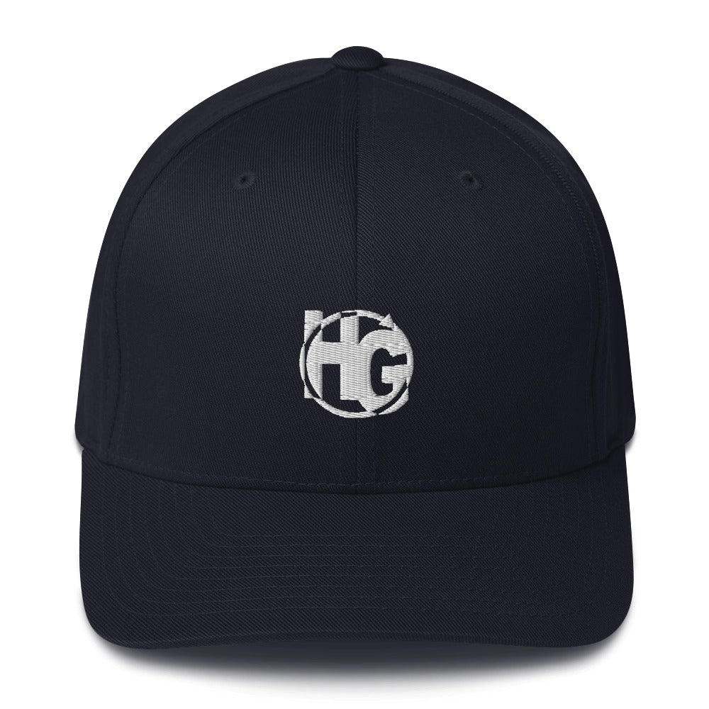 HG Structured Twill Cap (Dark Navy)