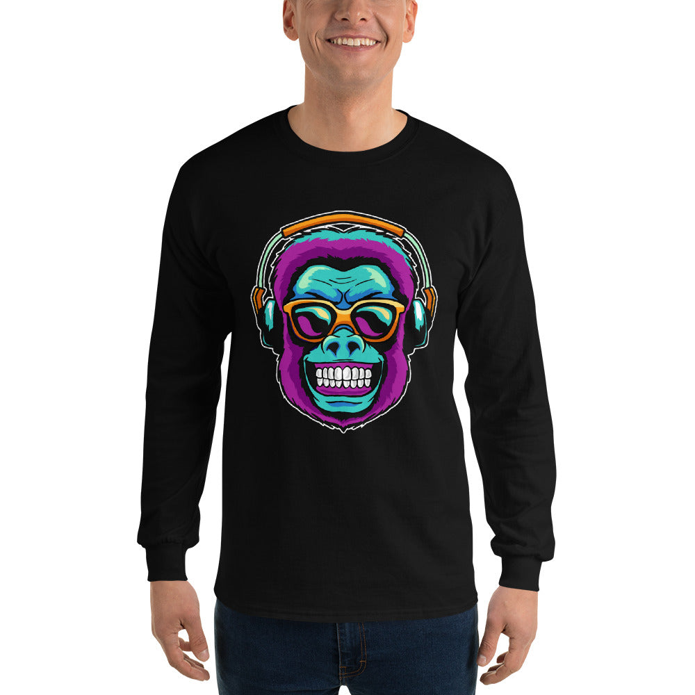 Graphic Art Design Men’s Long Sleeve Shirt