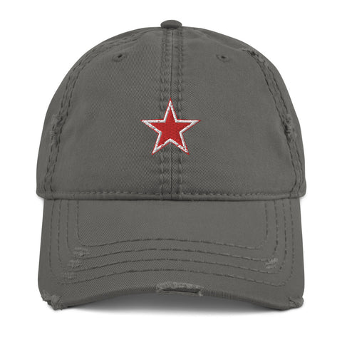 Super Star Distressed Dad Hat