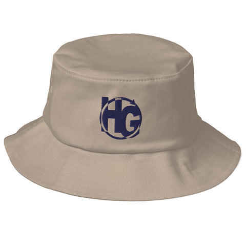 HG Old School Bucket Hat (navy blue)