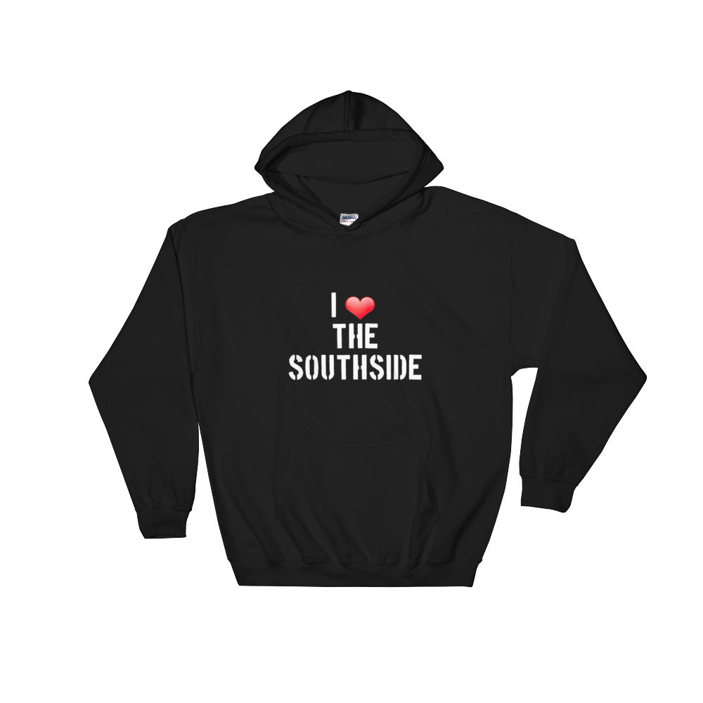 Hooded Sweatshirt with "I ❤ THE SOUTHSIDE" LOGO
