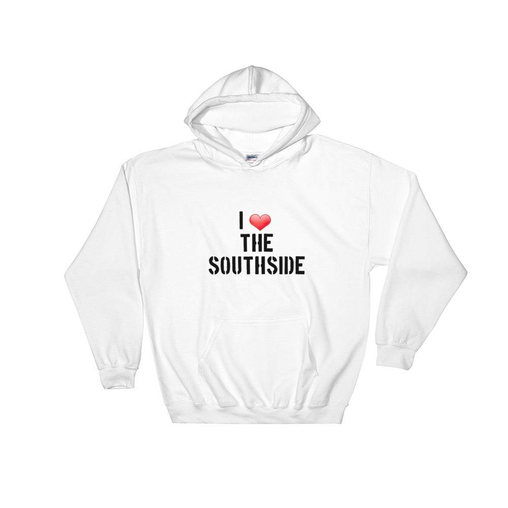Hooded Sweatshirt with "I ❤ THE SOUTHSIDE" LOGO